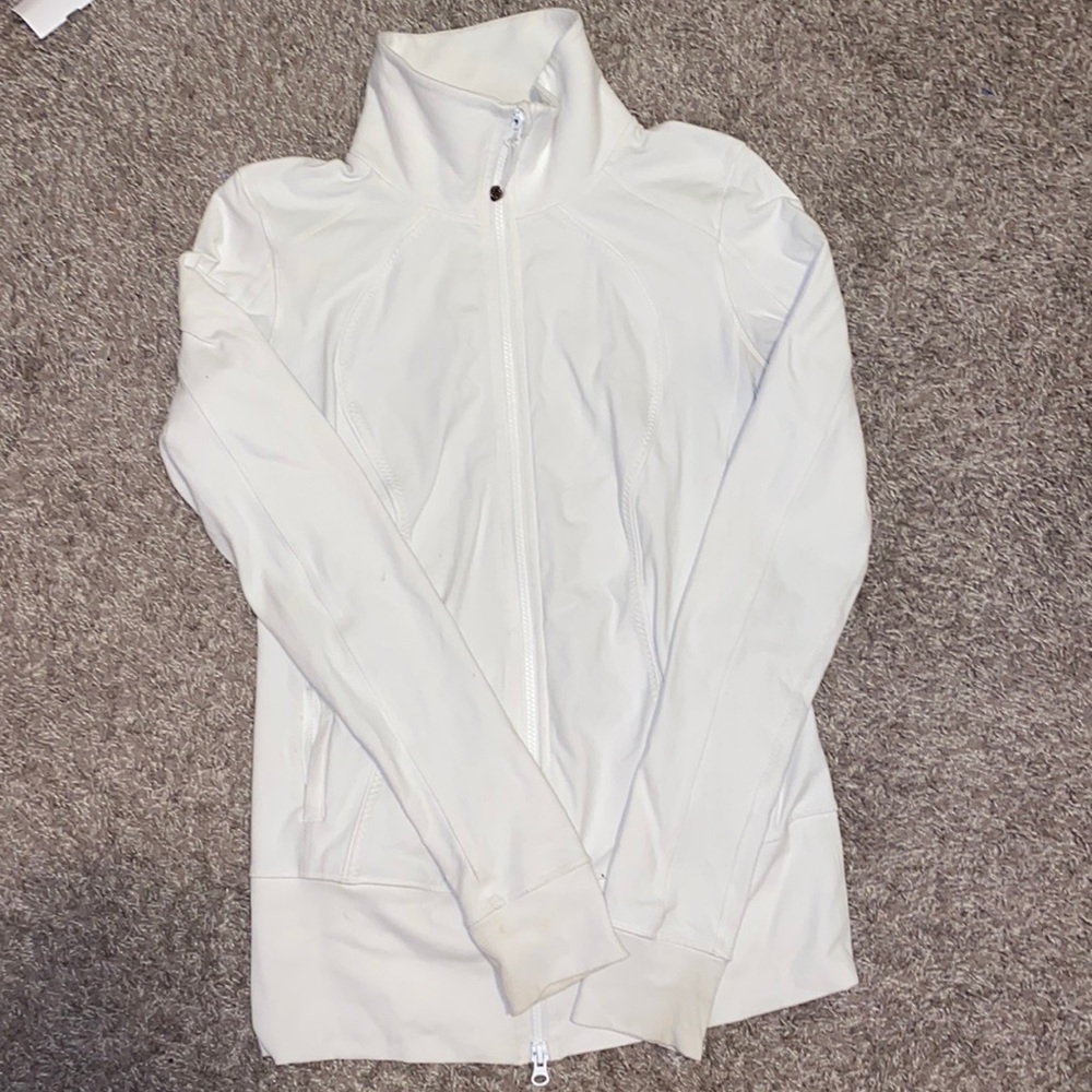 White Lululemon Jacket
